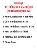 Slide kiểm toán chương 2   hệ thống KSNB