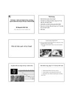 Kĩ thuật hình ảnh bệnh lý tim và động mạch vành trên chụp cắt lớp vi tính đa dãy