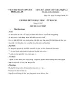 Chuong trinh thang 2 2017