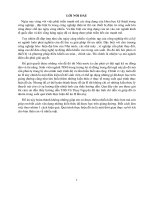 Đồ án Thiết kế hệ điều khiển lọc bụi tĩnh điện