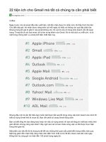 22 tiện ích cho gmail mà tất cả chúng ta cần phải biết 