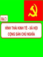 Bài 7 Sơ cấp lý luận chính trị 2012