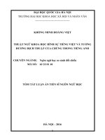 Thuật ngữ khoa học hình sự tiếng việt và tương đương dịch thuật của chúng trong tiếng anh 