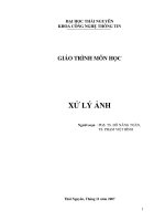 Giáo trình xử lý ảnh1 