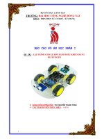 Xe điều khiển Bluetooth (Arduino)