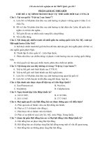 350 câu hỏi trắc nghiệm ôn thi lịch sử THPT Quốc gia 2017