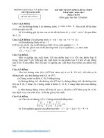 thi thử 10 lần 2 toán huyện kim sơn 2016 2017 