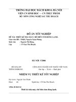 Thiết kế nhà máy chế biến tôm đông lạnh 