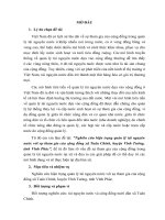 Nghiên cứu hiện trạng quản lý tài nguyên nước với sự tham gia của cộng đồng xã Tuân Chính, huyện Vĩnh Tường, tỉnh Vĩnh Phúc