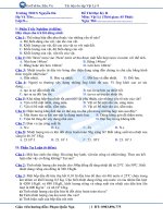 Đề thi học kỳ 2 vật lý 8