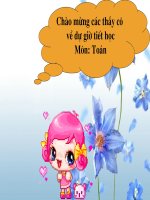 bài giảng điện tử: phép cộng phân số