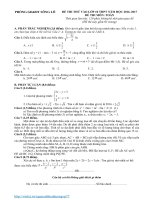 thi thử 10 lần 2 toán huyện sông lô 2016 2017 