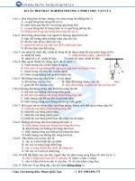 20 câu trắc nghiệm chương 2 nhiệt học vật lý 6