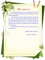 Giáo dục tình cảm cho trẻ mẫu giáo 5   6 tuổi thông qua các trò chơi đóng vai theo chủ đề