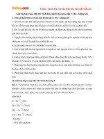 Giải bài tập trang 100, 101 SGK Hóa lớp 8: Bài luyện tập 5: Oxi  không khí 