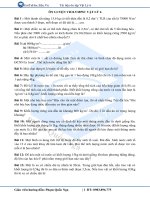 Tổng hợp 24 câu hỏi violympic vật lý 6 năm 20162017