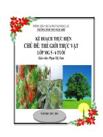 Bia KE HOACH  cac chu de MAU GIAO 