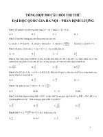 500 bài tập trắc nghiệm môn toán 