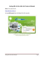 Hướng dẫn trỏ tên miền trên tenten