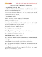 Giải bài tập trang 77, 78, 79 SGK Vật lý lớp 8: Dẫn nhiệt