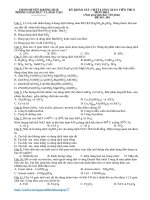 Đề ks giáo viên hóa huyện krông buk 2010 2011 