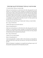 Giải bài tập trang 181 SGK Sinh lớp 8: Tuyến tụy và tuyến trên thận 