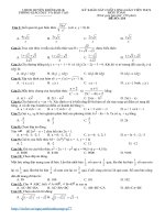 Đề ks giáo viên toán huyện krông buk 2010 2011 