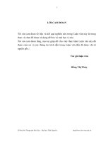 Thực trạng và giải pháp nâng cao hiệu quả của công tác bồi thường giải phóng mặt bằng trên địa bàn huyện Võ Nhai tỉnh Thái Nguyên.