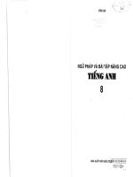 Ngữ pháp và bài tập nâng cao tiếng anh lớp 8