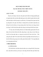 Sáng kiến kinh nghiệm một số BIỆN PHÁP đổi mới dạy bài THỂ dục PHÁT TRIỂN CHUNG CHO học SINH lớp 4 