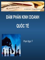 slide bài giảng đàm phán kinh doanh quốc tế