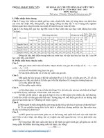 Đề  đa ks giáo viên sinh tx phúc yên 2012 2013 