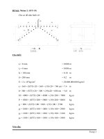Bài tập phương pháp số trong tính toán kết cấu