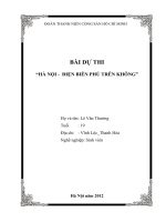 HÀ NỘI   ĐIỆN BIÊN PHỦ TRÊN KHÔNG