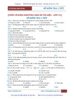 Thầy lê đăng khương tặng học sinh   đề kiểm tra 1 tiết 