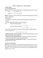 một số bài tập vè công