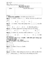 đề kiểm tra toán 6 bài số 3