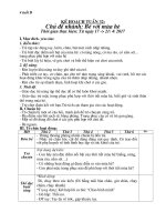 giáo án tuần 32  HẰNG  nước và các hiện tượng tự nhiên