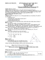 Đề  đa ks giáo viên toán 6 tx vĩnh yên 2004 2005 