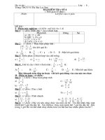 đề kiểm tra toán 6 bài số 2