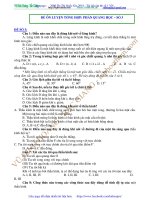 ĐỀ ôn LUYỆN TỔNG hợp PHẦN QUANG học – số 3 