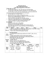 giáo án tuần. nước và các hiện tượng thiên nhiên