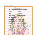 Các cách nói khác của really 