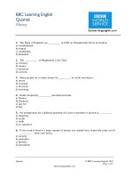 BBC topic based 125 quizzes 2005 2009 (91) 