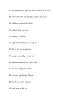 99 cụm từ trong đề thi 