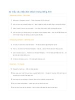 42 mẫu câu tiếp đón khách trong tiếng anh 