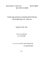 Tổ chức công tác kế toán ở các tập đoàn kinh tế Việt Nam theo mô hình công ty mẹ - công ty con