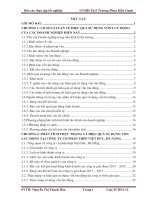 Báo cáo thực tập Ngân hàng: Phân tích tình hình sử dụng vốn lưu động tại Công ty cổ phần thép Việt Đức  Đà Nẵng