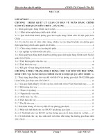 Báo cáo thực tập Ngân hàng: Phân tích tình hình cho vay cho vay đối với HSSV phòng giao dịch Ngân hàng Chính sách xã hội quậnLiên Chiểu  Thành phố Đà Nẵng