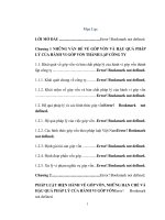 Góp vốn và hậu quả pháp lý của hành vi góp vốn theo pháp luật Việt Nam